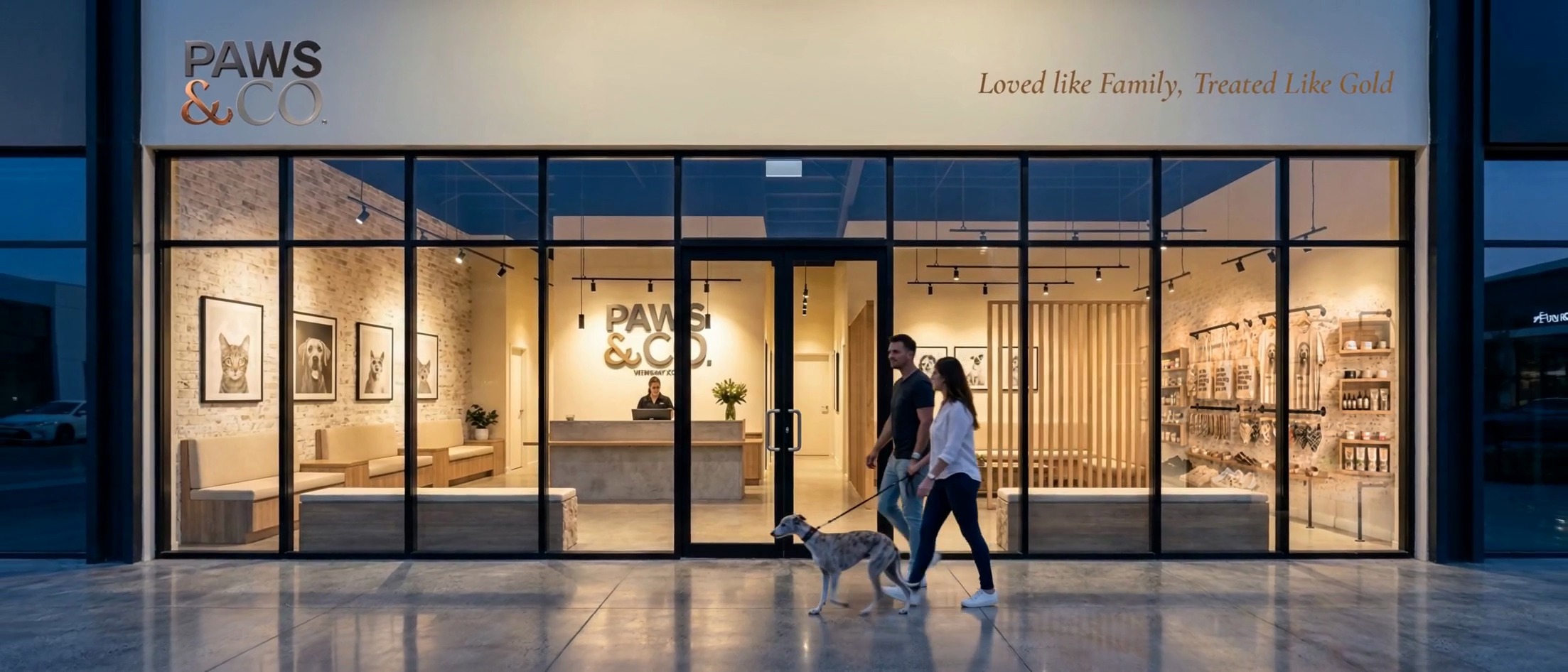 Paws & Co clinic exterior