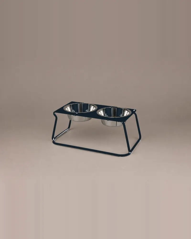 Raised feeder, navy