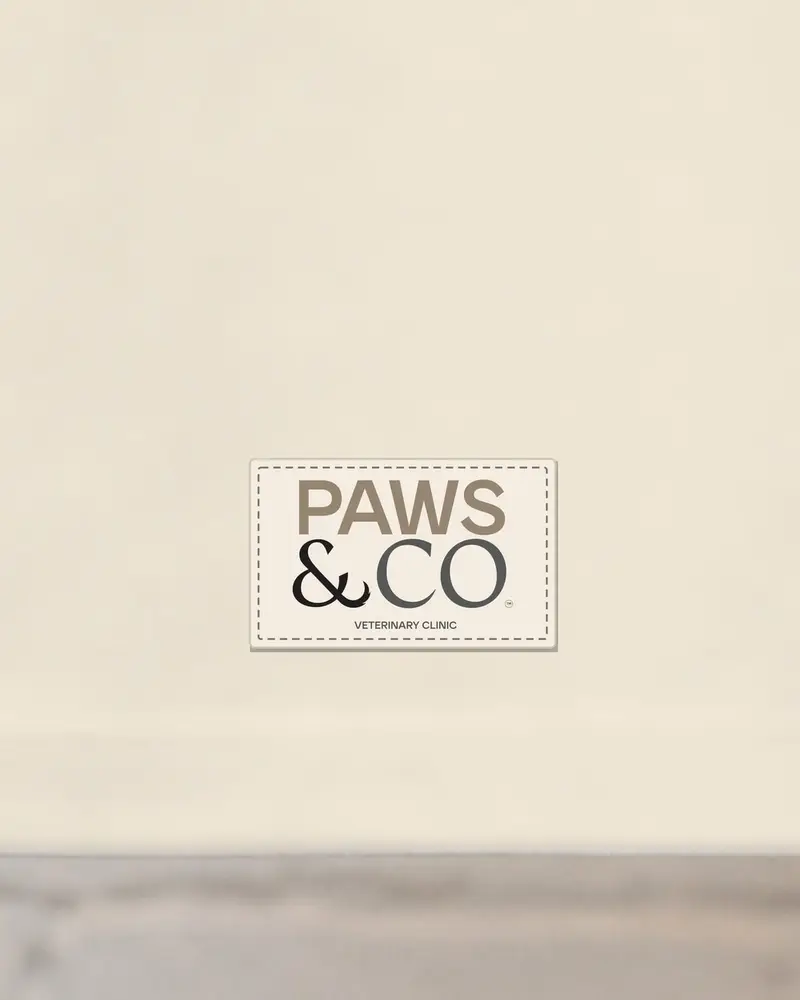 Anti-Social Dog Club tee, the woven label
