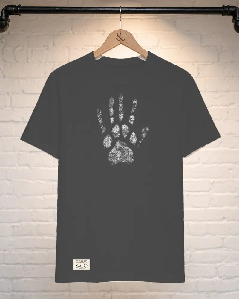 Hand and Paw tee, front