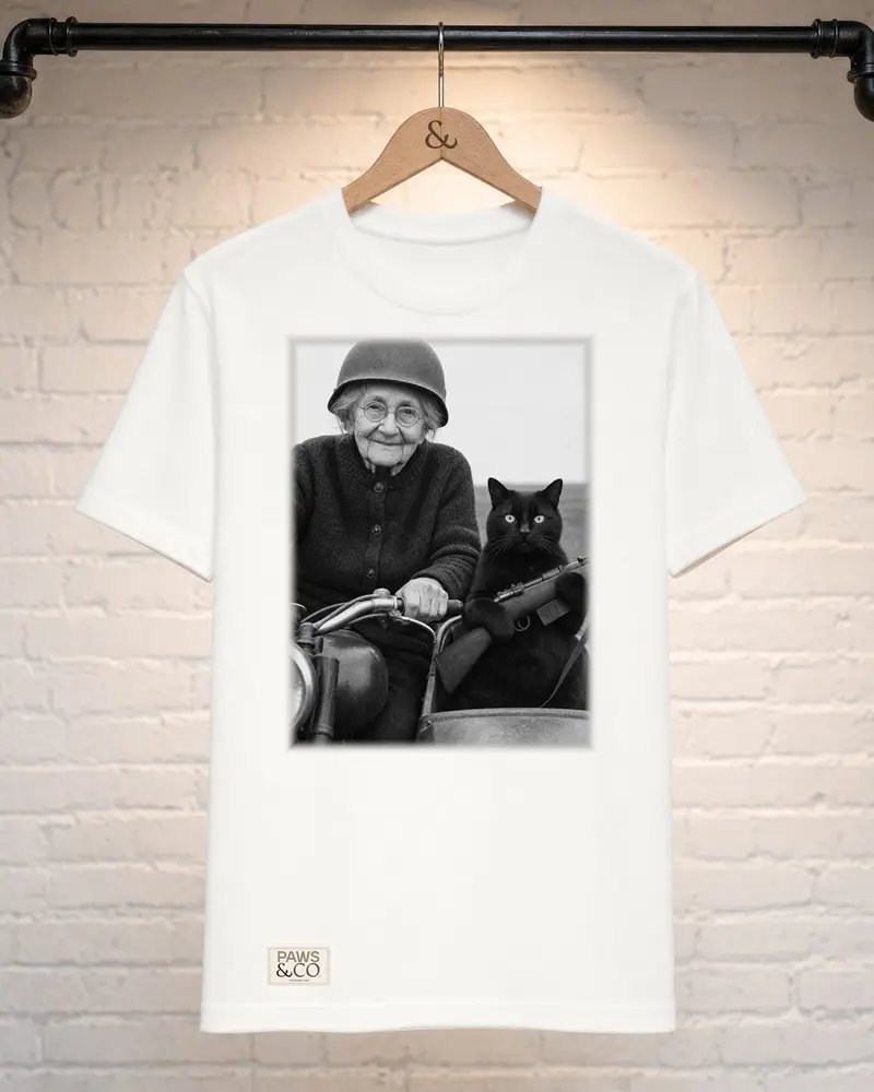 Sidecar tee, front